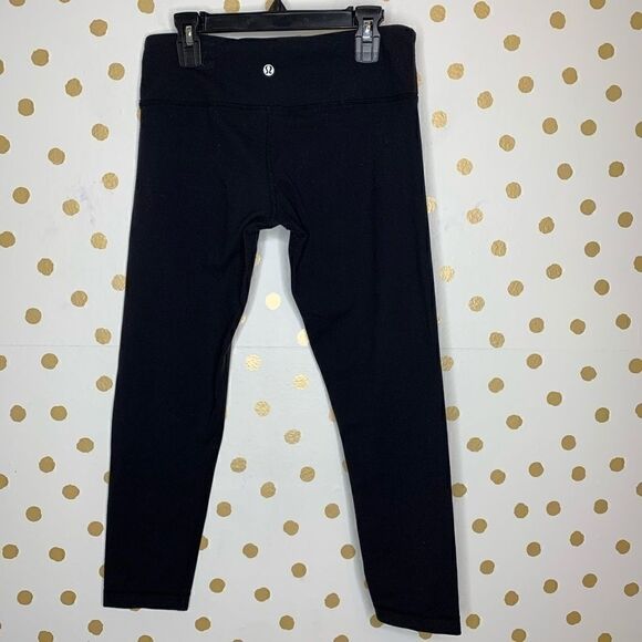 Lululemon wunder under crop black luon 6 - Picture 5 of 6
